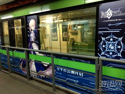 迦勒底专线！《Fate/Grand Order》现北上广深地铁站