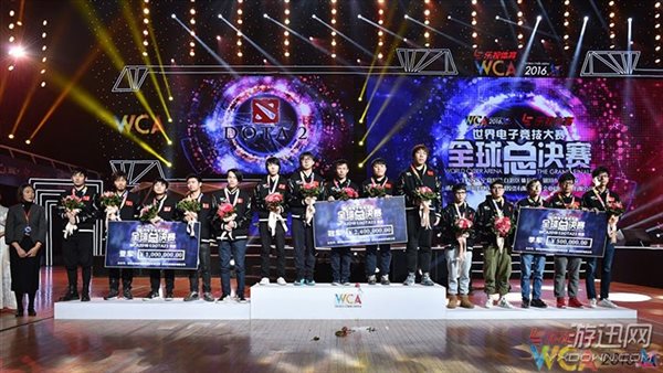 WCA2016全球总决赛《DOTA2》中国战队包揽三甲！