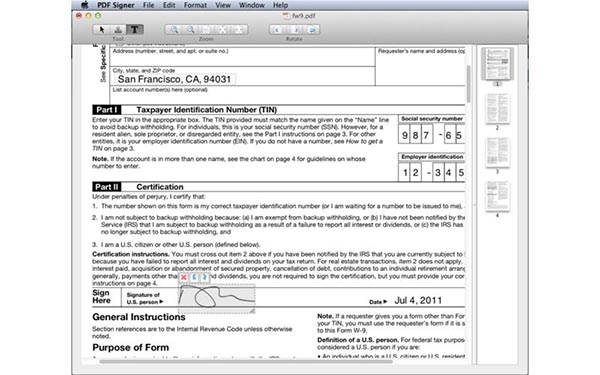 PDF Signer Mac版
