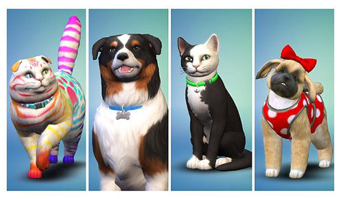 模拟人生4猫狗总动员DLC