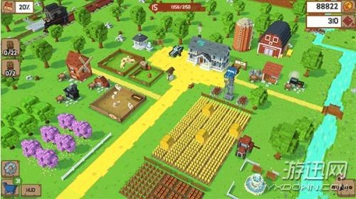 模拟经营游戏《方块农场》于五月上线 建造个性农场