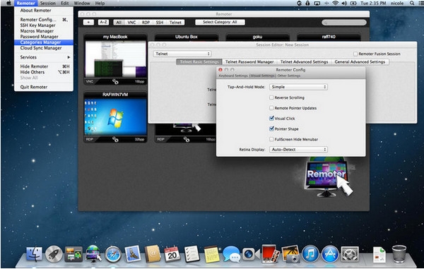 Remoter for mac