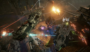 《无畏战舰》PS4版19分钟演示 巨型战舰对轰超震撼！