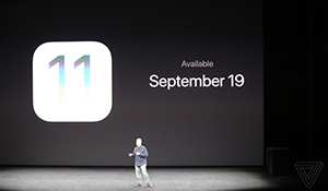 苹果iOS 11正式版9月20日发布 增加了不少实用功能