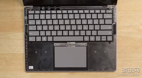 Surface Laptop 2拆解评估为0分 无损修复完全不可能