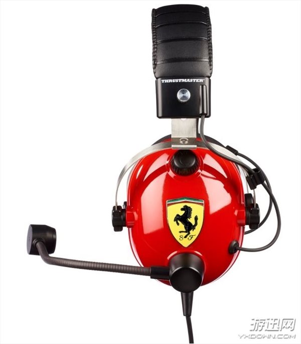 Thrustmaster（图马思特）推出旗下首款 Scuderia Ferrari 版耳麦