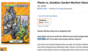 亚马逊泄天机：《植物大战僵尸：花园战争3》或9月上市
