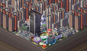 玩家在《模拟城市3000》建造大都市 犯罪率为0生活压抑