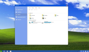 网友自制Windows XP重制版概念图 蓝天白云熟悉又温馨