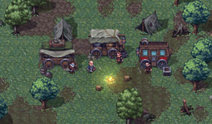 像素风RPG《石质碎片》预告 回合制的开放世界游戏！