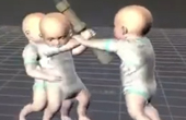 《逃出生天》总监晒早期原型 3个婴儿互殴，画风清奇