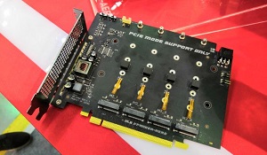 微星发布新款PCIe固态硬盘扩充卡 支持4组M.2 SSD