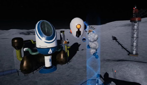 V社推出《传送门》世界观VR演示 飞向月球建立空间站