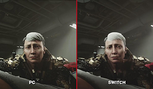 《德军总部2》Switch和PC画面对比：画质差距并不大