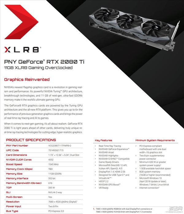 四大厂商RTX 2080/2080 Ti曝光 规格售价感人