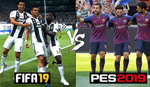 《实况足球2019》和《FIFA19》 你会选择哪一个？