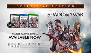 《中土世界：战争之影》终极版公布 含全DLC售价163元