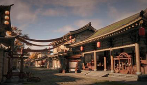 《剑侠情缘之谢云流传》长安城截图 建筑设计非常出色