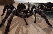 《地球防卫军：铁雨》新截图公开 恐怖超大蜘蛛现身