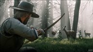 《荒野大镖客2》全新截图 野外生存打猎，19种马匹任选