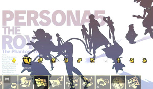 《女神异闻录5R》PS4限定主题预览 怪盗团轮番亮Pose