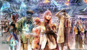 《最终幻想13》迎发售十周年 玩家创作贺图为雷姐庆祝