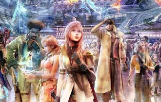 《最终幻想13》迎发售十周年 玩家创作贺图为雷姐庆祝