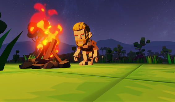 沙盒游戏《方块方舟》将于7.4发售 在恐龙世界生存下去