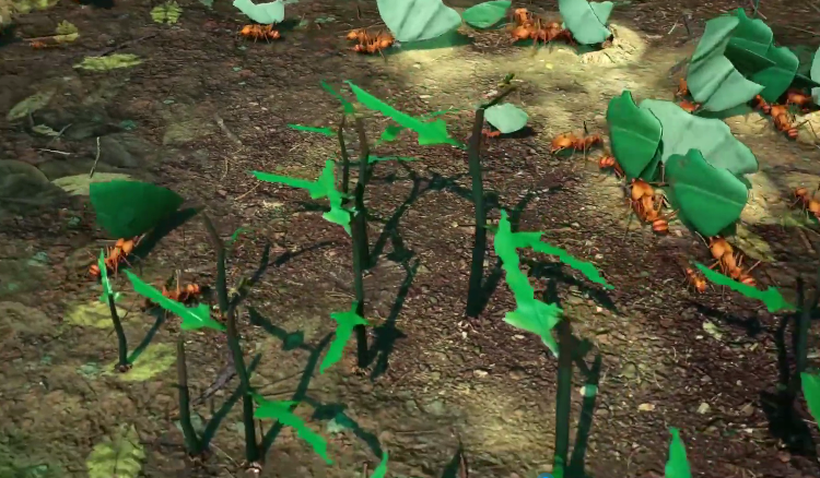 《地下蚁国》加入新生物 南美切叶蚁肆意啃食凌虐雨林