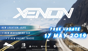 竞速游戏《氙气赛车》免费更新上线 追加新赛道、赛车