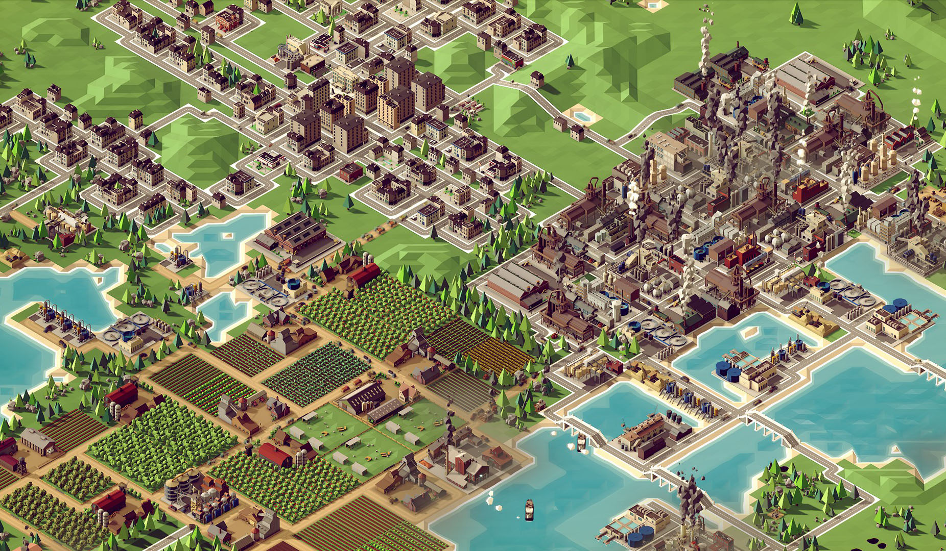 大亨策略游戏《工业崛起》正式发售 建立管理商业帝国