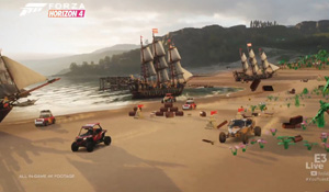 E3 2019：《极限竞速：地平线4》X乐高联动DLC宣传片