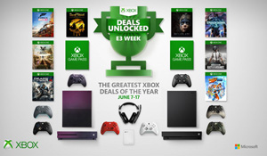 微软公布Xbox E3特惠活动：Xbox One X降价691元