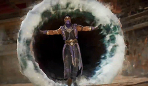 《真人快打11》新DLC角色Rain预告 能操纵水的紫色忍者