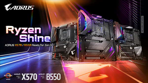 技嘉新一代AMD 500系列主板BIOS 高效发挥AMD RyzenTM 5000系列处理器优势