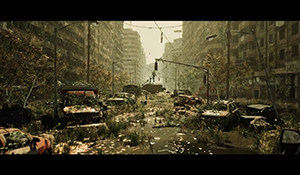 大触用虚幻引擎打造世界末日场景 灵感取自《美末2》