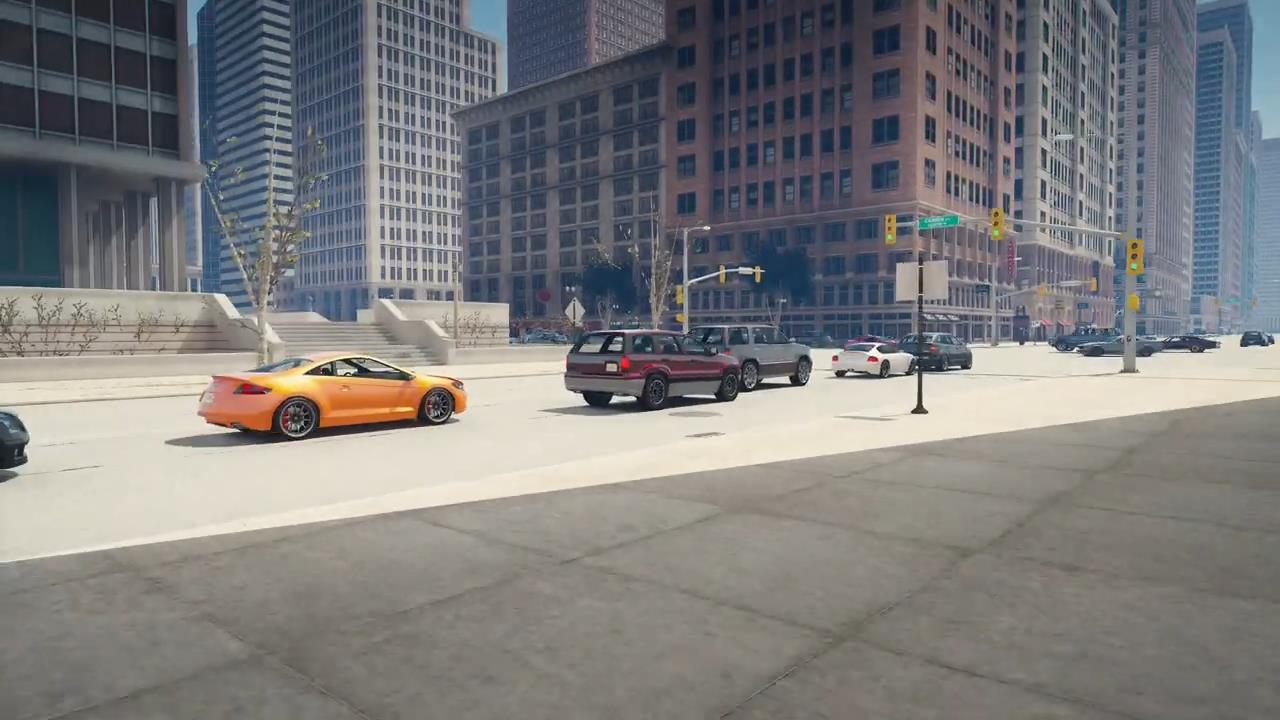 gta5芝加哥mod演示华丽大道街头景色完美还原