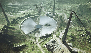 《战地4》地图中射电望远镜原型坍塌 还曾在电影中登场