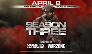《使命召唤：现代战争》第三赛季预告 战区加入4排模式