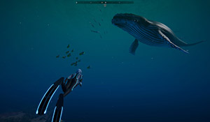 《深海超越》新实机演示 与鲸共游，探索神秘的海洋