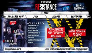 《生化危机：抵抗》开发路线图公布 8月加入新图上城区
