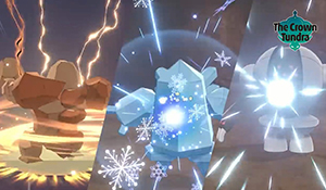 《宝可梦：剑/盾》冠之雪原DLC新预告 三神柱正式登场