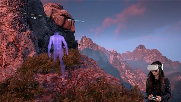《地平线：零之黎明》VR MOD实机演示 沉浸式冒险游迅网www.yxdown.com