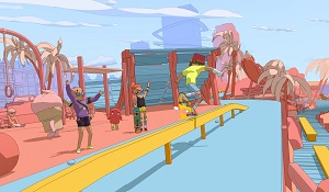 Steam《奥力奥力世界》开启预购 滑板乐园自由炫技