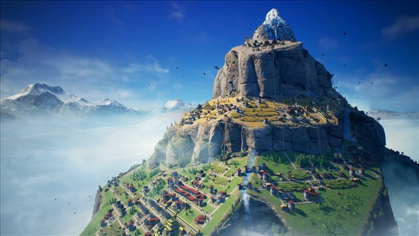 山脉城市建造游戏《峰顶王国》宣传片 2022年正式发售游迅网www.yxdown.com