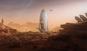 生存建造《火星求生》新内容预告 神秘飞船空降火星