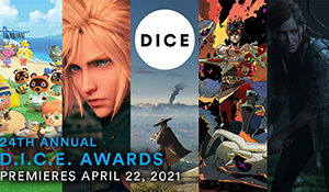 第24届DICE游戏大奖4月22日举办 美末2、FF7角逐最佳