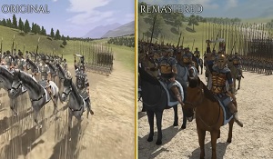 《全面战争：罗马》重制版与原版对比 视觉效果提升