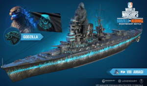 《战舰世界》×哥斯拉联动宣传片 以身化舰，再续对决