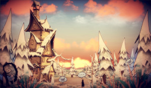 《猫头鹰和灯塔》上架Steam 黑暗童话风格收集游戏